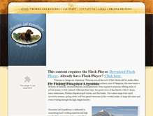 Tablet Screenshot of cleflyfishing.com